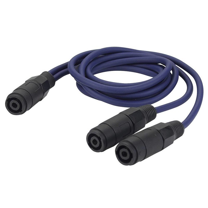 DAP FS12 luidspreker verloopkabel 2x speaker female naar 1x speaker female 150cm FS12 luidspreker verloopkabel 2x speaker female naar 1x speaker female 150cm