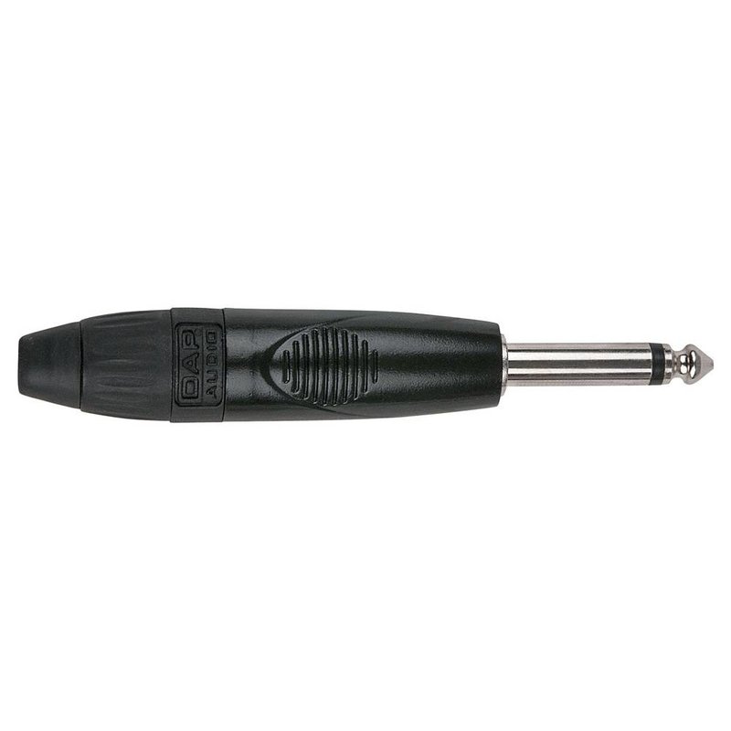 6.3mm Jackplug X-Type Mono zwart