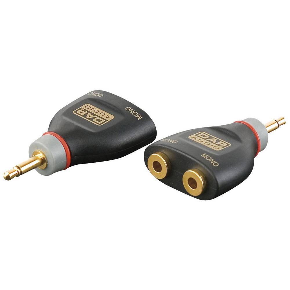 DAP Xcaliber XGA14 1x Mono Mini Jack naar 2x mono Mini Jack verloopplug afbeelding