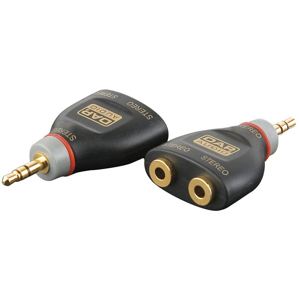 DAP Xcaliber XGA15 1x Stereo Mini Jack male naar 2x Stereo Mini Jack female verloopplug afbeelding