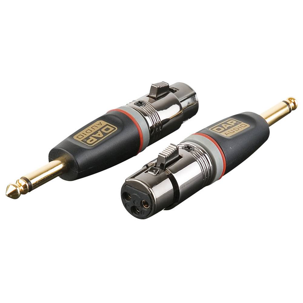 DAP Xcaliber XGA23 XLR female naar mono jack male adapter