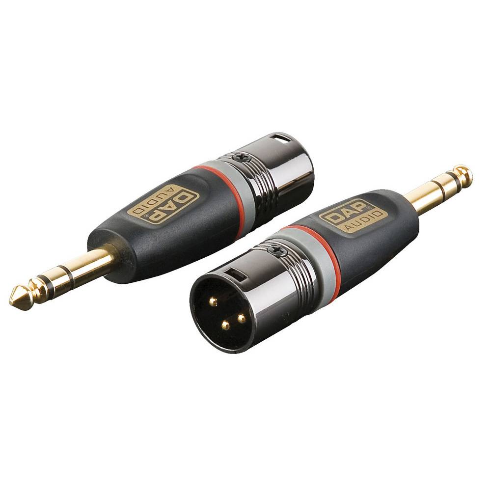 DAP Xcaliber XGA28 XLR male naar stereo jack male adapter