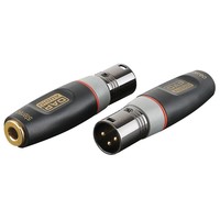 DAP Xcaliber XGA35 XLR male naar jack female adapter Xcaliber XGA35 XLR male naar jack female adapter