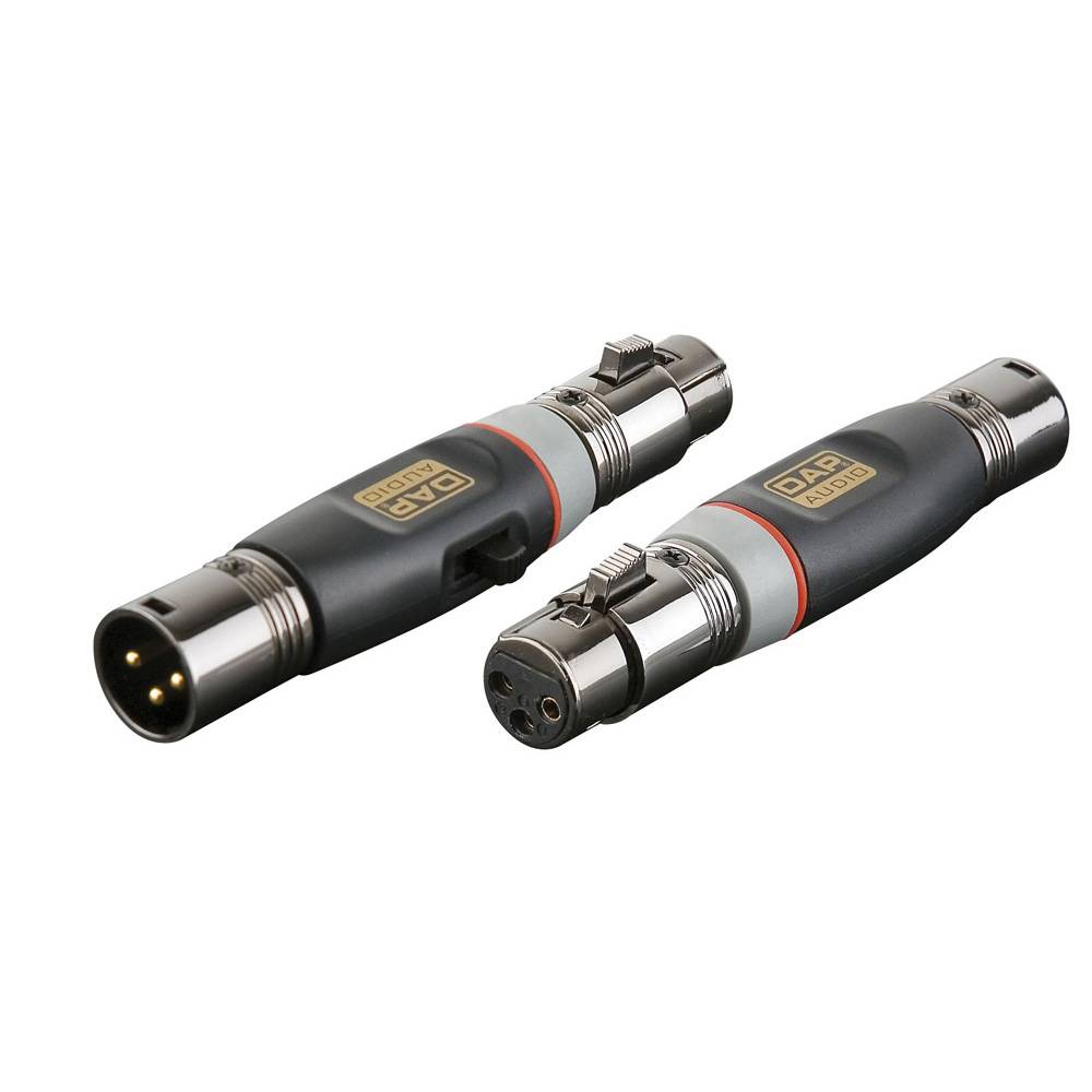 DAP Xcaliber XGA37 XLR 3p Male naar XLR 3p Female met fase reverse knop afbeelding