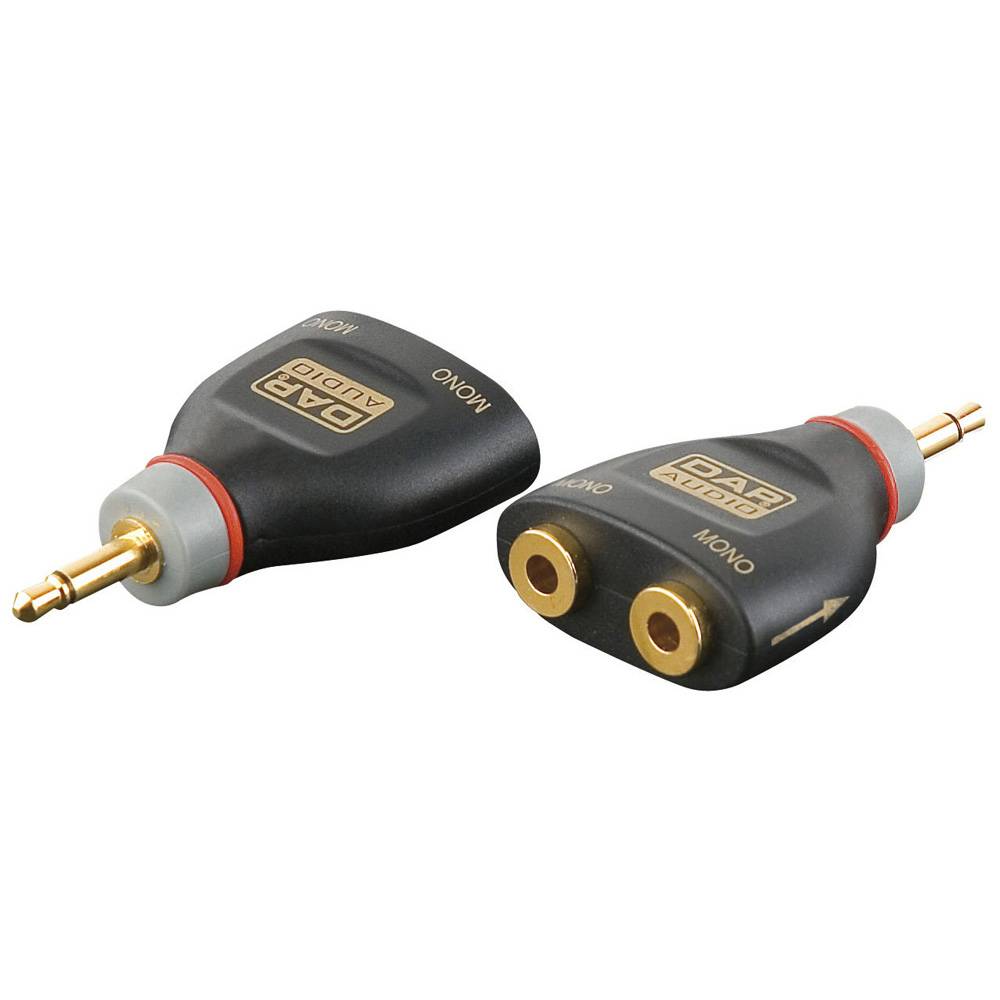 DAP Xcaliber XGA40 2x Mono Mini Jack naar 1x Mono Mini Jack verloopplug afbeelding