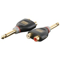 Xcaliber XGA41 Jack mono male naar 2 x RCA female