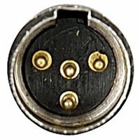 N-CON Mini-XLR 4-polig kabeldeel male