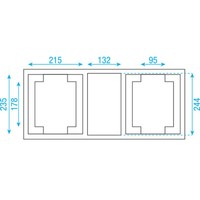 LCA-PHA6 Flightcase voor 2x Phantom 25/50/65 Value line