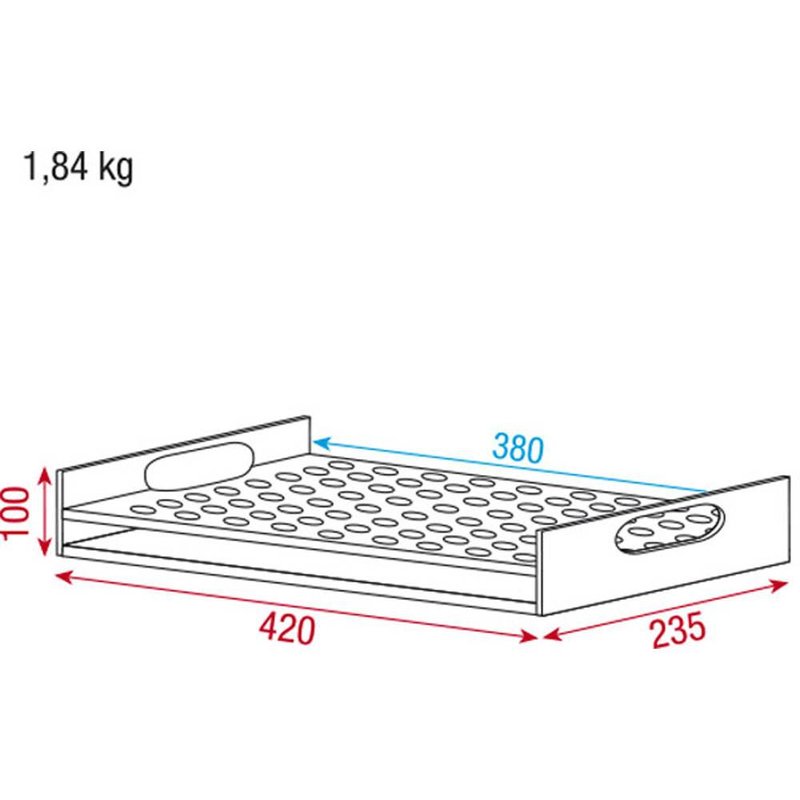 UCA-CAI Extra insert voor Conical Adapter Case