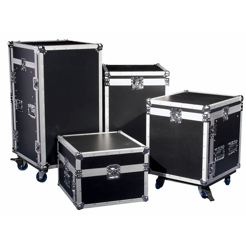DAP RCA-DD10TOP Slant flightcase 10+10 HE afbeelding