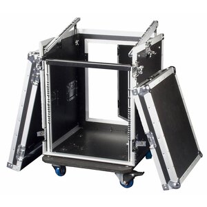 DAP RCA-DD10TOP Slant flightcase 10+10 HE RCA-DD10TOP Slant flightcase 10+10 HE