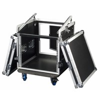 RCA-DD8TOP Slant flightcase 8+10 HE