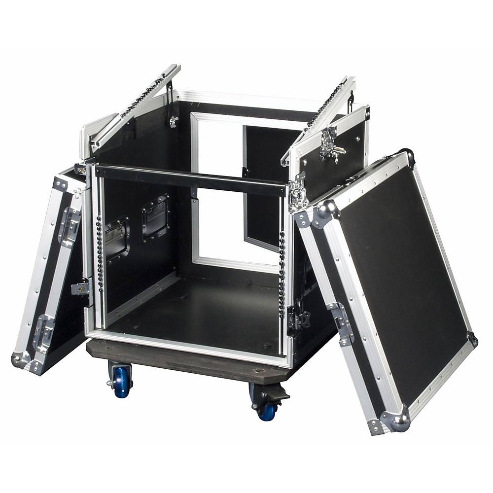 DAP RCA-DD8TOP Slant flightcase 8+10 HE