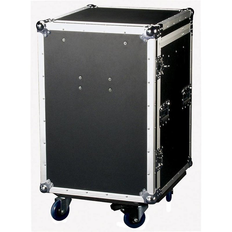 UCA-DRA1 Roadie case 12 HE laden flightcase