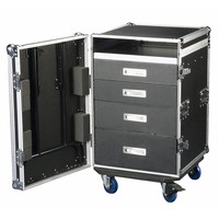 UCA-DRA1 Roadie case 12 HE laden flightcase