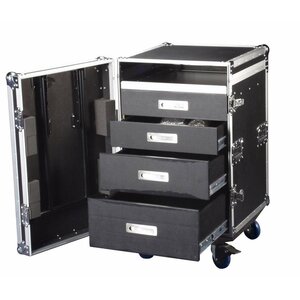DAP UCA-DRA1 Roadie case 12 HE laden flightcase DAP UCA-DRA1 Roadie case 12 HE laden flightcase