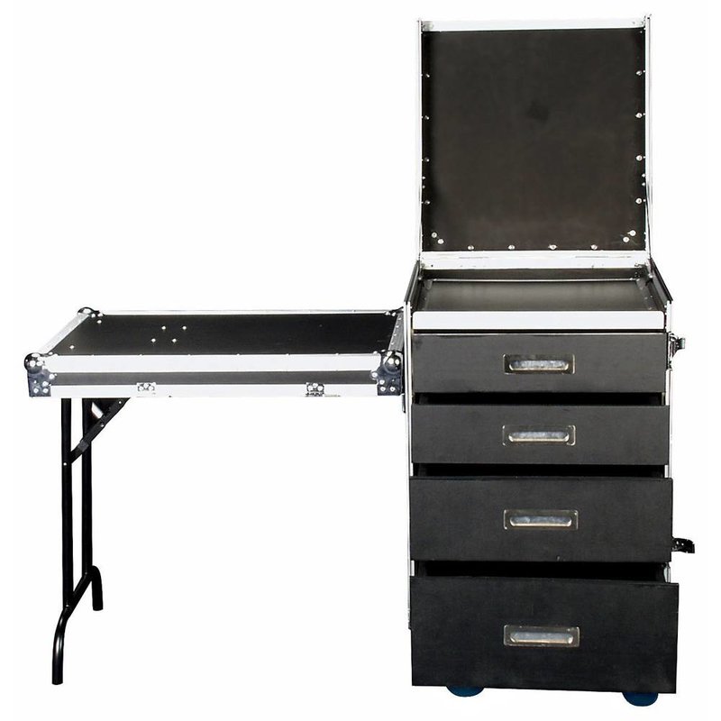 UCA-DRA1 Roadie case 12 HE laden flightcase