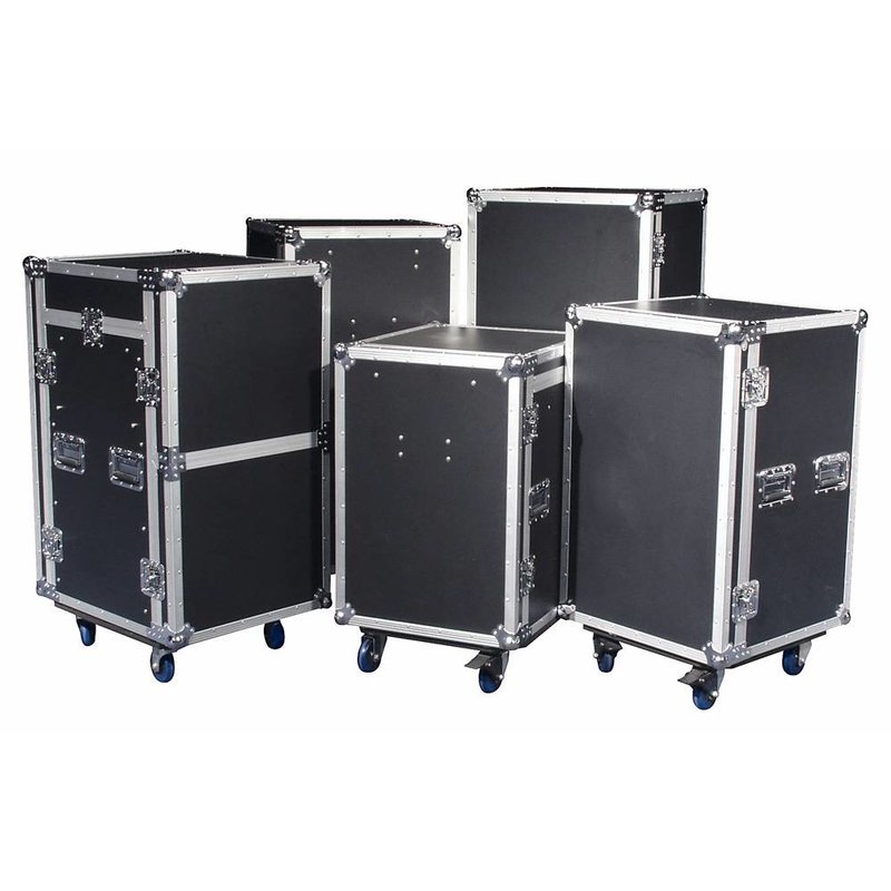 UCA-DRA1 Roadie case 12 HE laden flightcase