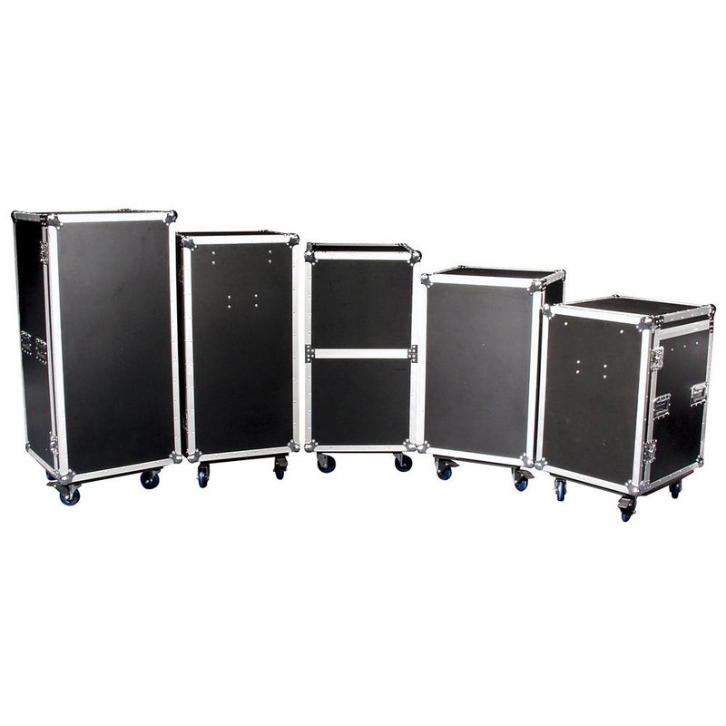 UCA-DRA1 Roadie case 12 HE laden flightcase