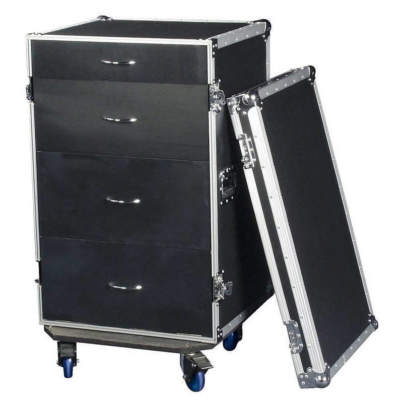 UCA-DRA2 Drawer case 16 HE laden flightcase