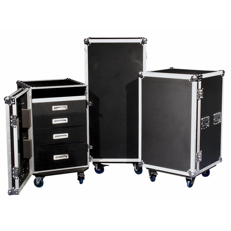 UCA-DRA2 Drawner case 16 HE laden flightcase