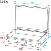 UCA-UFC1 Universal foam case 1