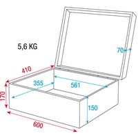 UCA-UFC2 Universal foam case 2