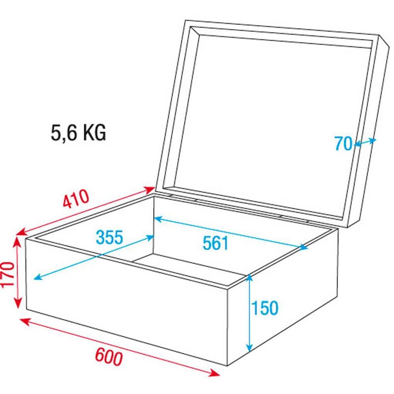 UCA-UFC2 Universal foam case 2