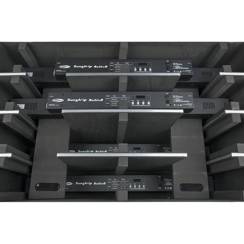 DAP LCA-SUN1 Flightcase voor 8x Sunstrip active LCA-SUN1 Flightcase voor 8x Sunstrip active