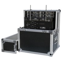 ACA-WMC2 Flightcase voor draadloze microfoons 6 HE