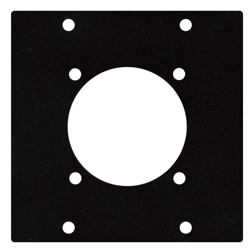 Schuko paneel 2 segmenten