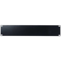 DAP 19 inch blindplaat 2 HE U-vorm zwart 19 inch blindplaat 2 HE U-vorm zwart