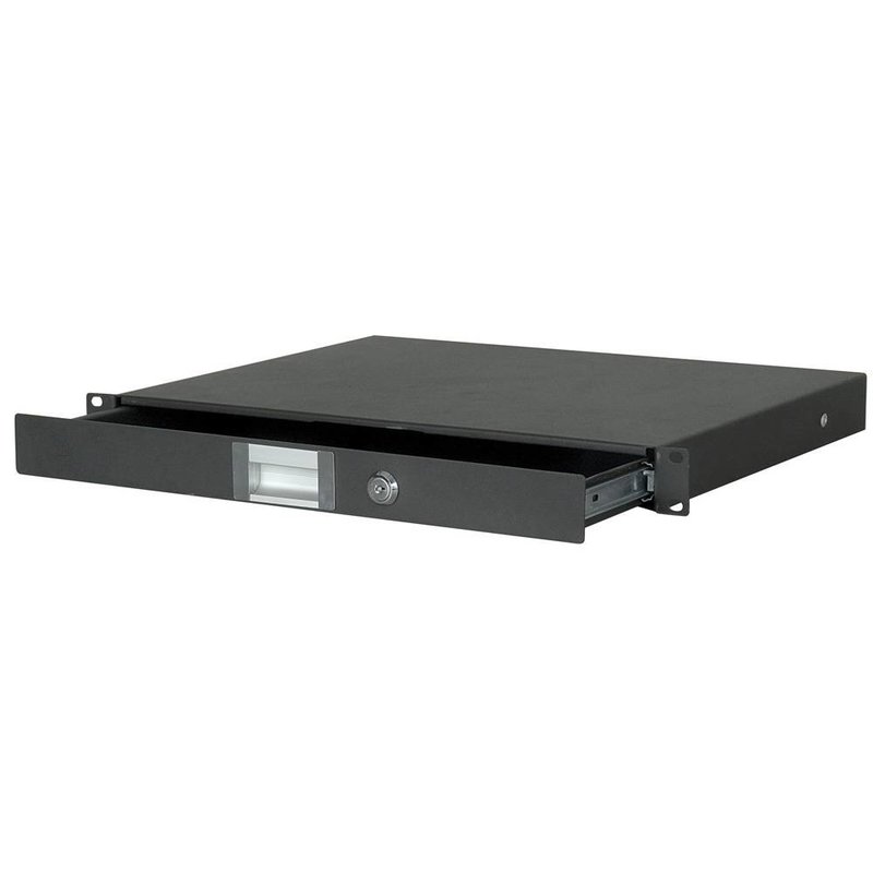 DAP 19 inch racklade met slot 1 HE 19 inch racklade met slot 1 HE