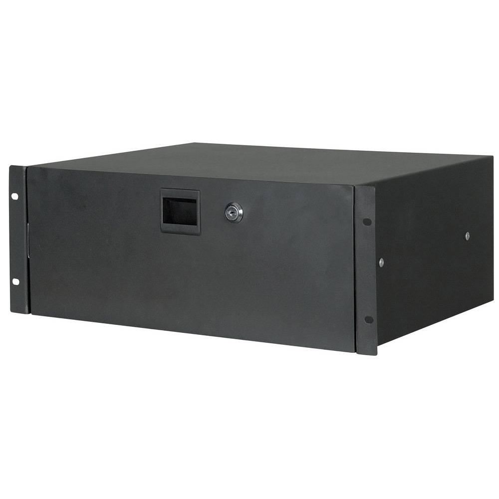 DAP 19 inch racklade met slot 4 HE afbeelding