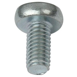 DAP M6x20mm bout nikkel per stuk