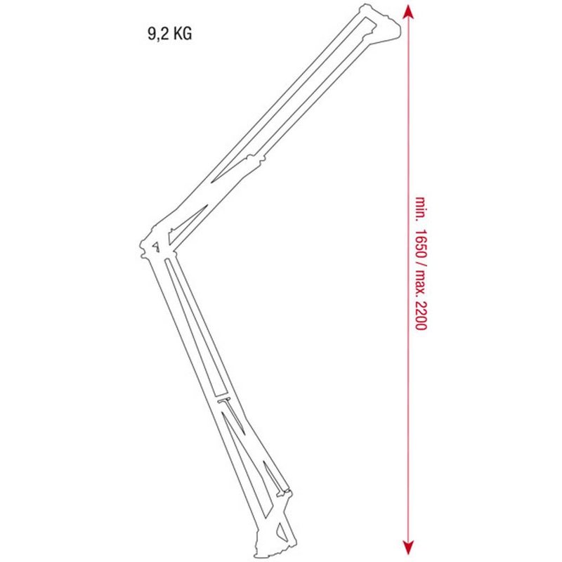 DAP Broadcasting statief Broadcasting statief