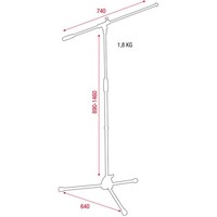 ECO Microfoonstatief met hengel