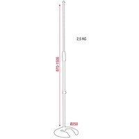 DAP Microfoonstatief zonder hengel Microfoonstatief zonder hengel