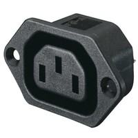 DAP IEC Euro female inbouw chassisdeel IEC Euro female inbouw chassisdeel