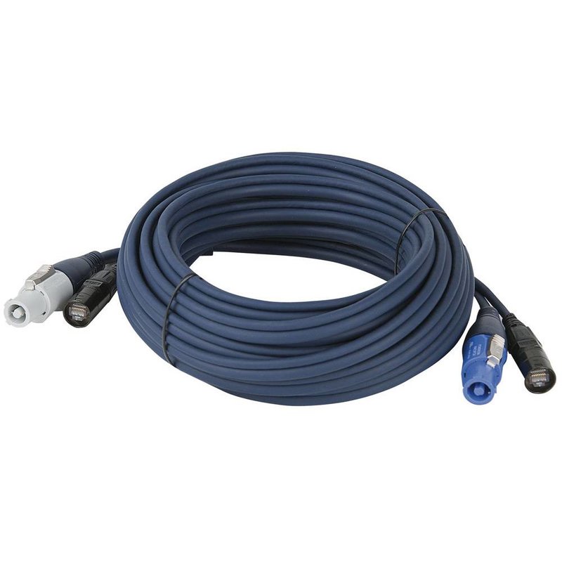 Powercon & Ethercon kabel 3m