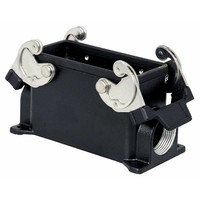 DAP 16p/72p opbouw chassisdeel PG21 ingang zwart 16p/72p opbouw chassisdeel PG21 ingang zwart