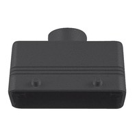 DAP 16p/72p Kabeldeel PG21 ingang boven zwart 16p/72p Kabeldeel PG21 ingang boven zwart