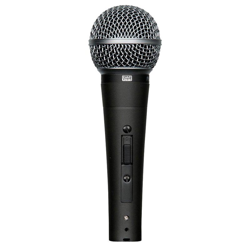 PL-08S Dynamische microfoon met aan/uit schakelaar en 6m kabel