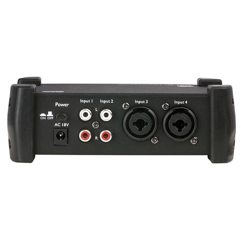 AMM-401 compacte actieve 4-kanaals mixer