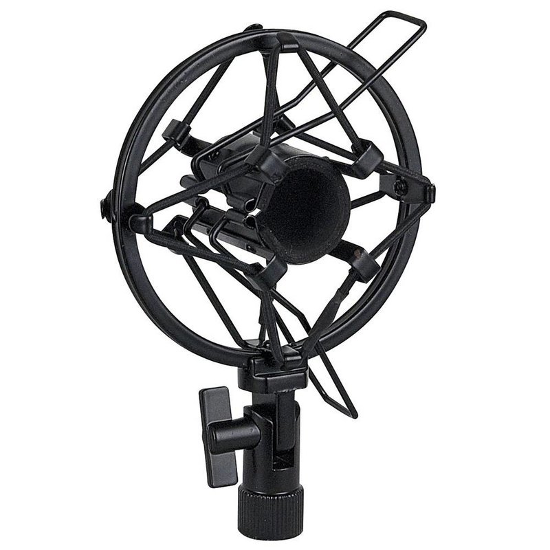 Shockmount 22-24mm zwart
