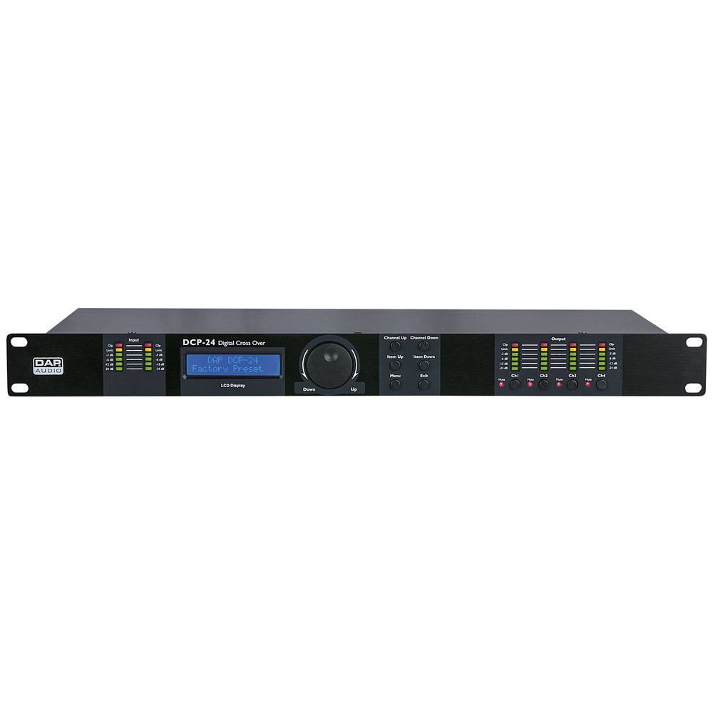 DAP DCP-24 MKII digitale crossover afbeelding