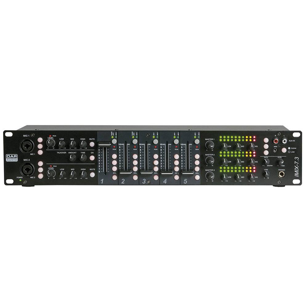 DAP IMIX-7.3 7-kanaals zone mixer afbeelding