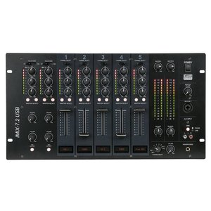 DAP IMIX-7.2 USB 7-kanaals installatie mixer