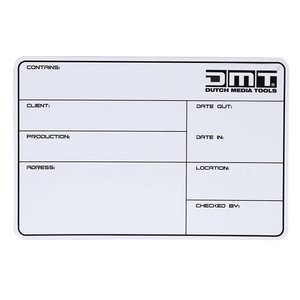 DMT Flightcase Label 113x170mm zelfklevend