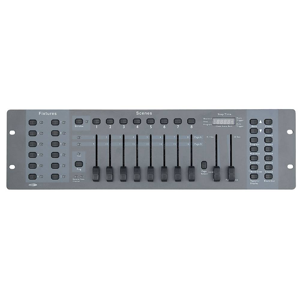 Showtec SM-8/2 16-kanaals DMX controller